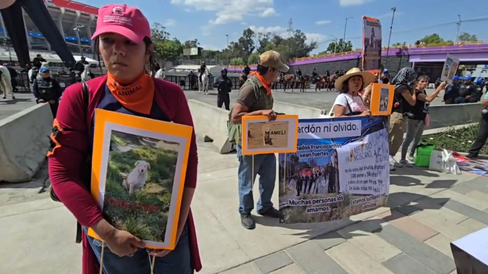 Manifestaciones Estadio Banorte