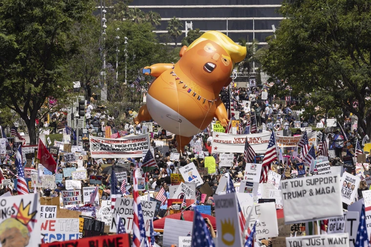 Movimiento No Kings contra Trump se extiende a miles de ciudades