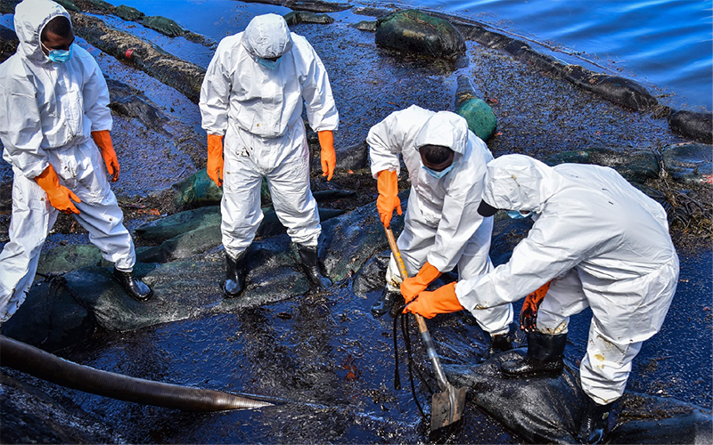 Se deslinda Pemex de derrame de hidrocarburo en el Golfo de México