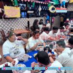 Un hombre devoró 34 tacos en 30 minutos y ganó el Día del Taco en Cancún