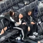 Peso Pluma genera polémica por rechazar selfie con fan durante partido de baloncesto