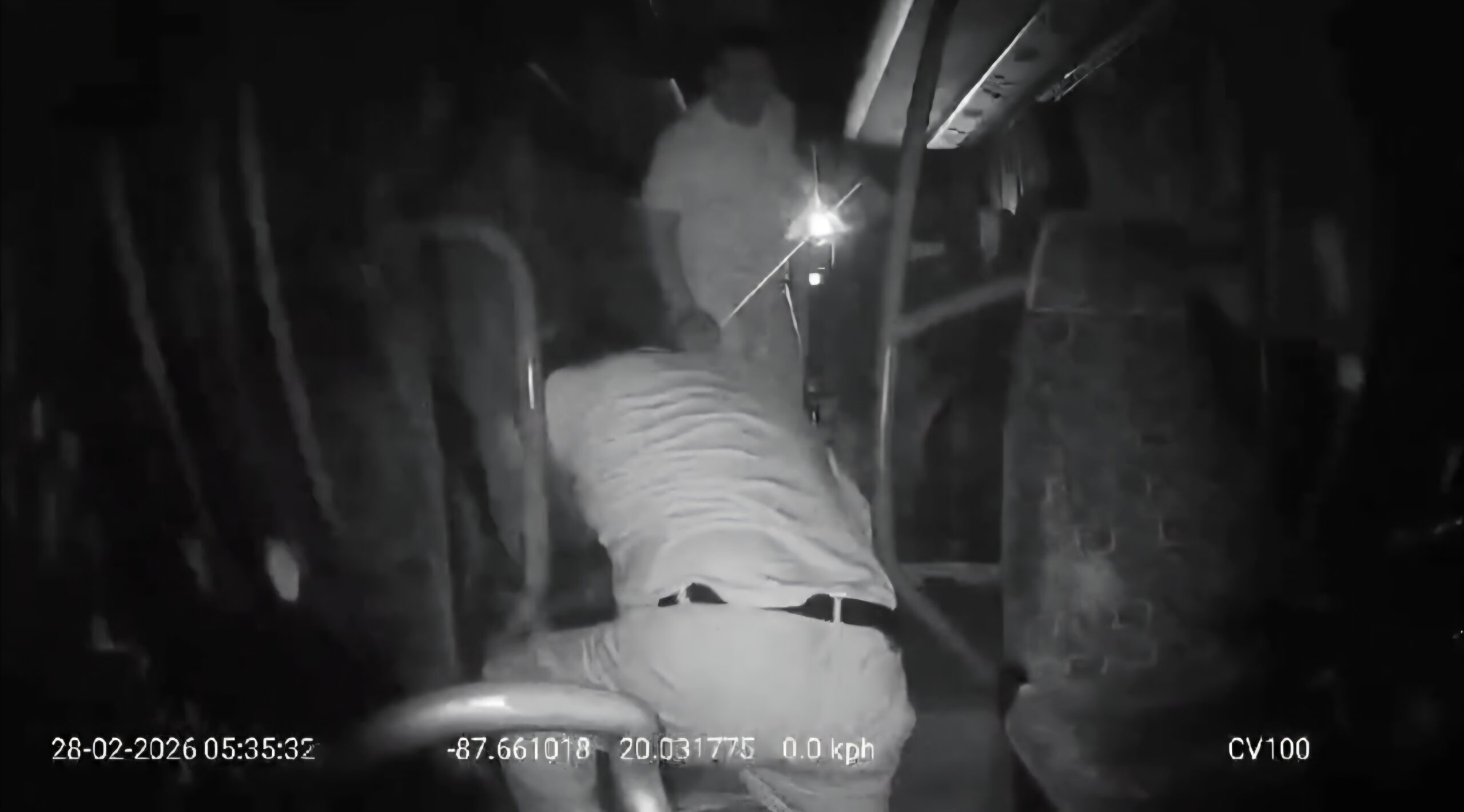 Filtran video del accidente del autobús Del Valle ocurrido el 28 de febrero