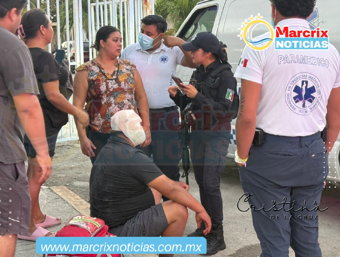 Riña en la Supermanzana 210 de Cancún deja un lesionado