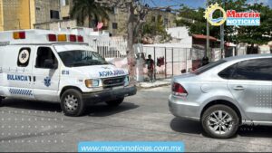 Choque en Cancún moviliza a servicios médicos en la avenida Industrial