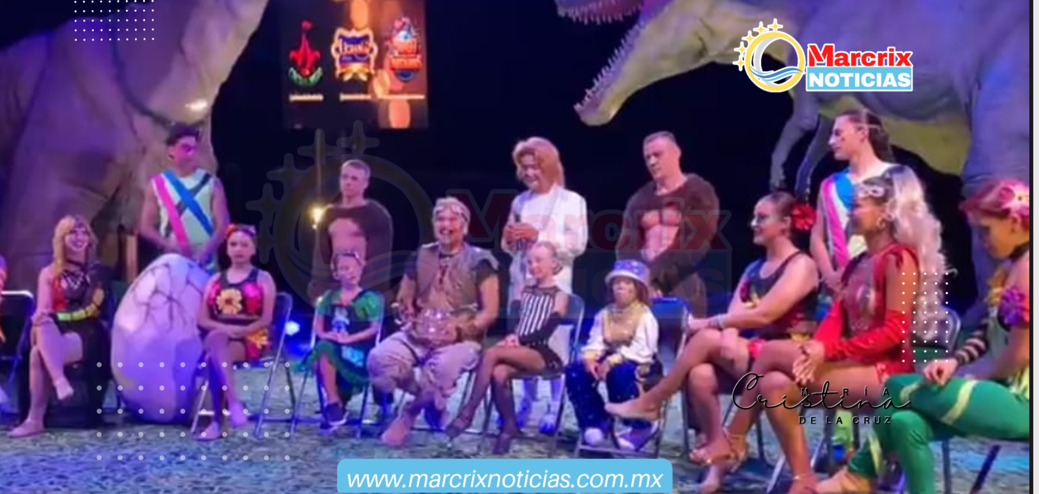 Después de tres años vuelve súper renovado el espectáculo "Mundo de Dinosaurios" a Cancún