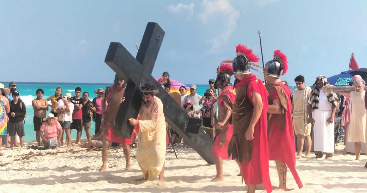 Invitan a medios de comunicación a comida de agradecimiento por el Viacrucis en la Playa Cancún