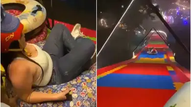 Mujer muere al salir despedida de un tobogán en Colombia