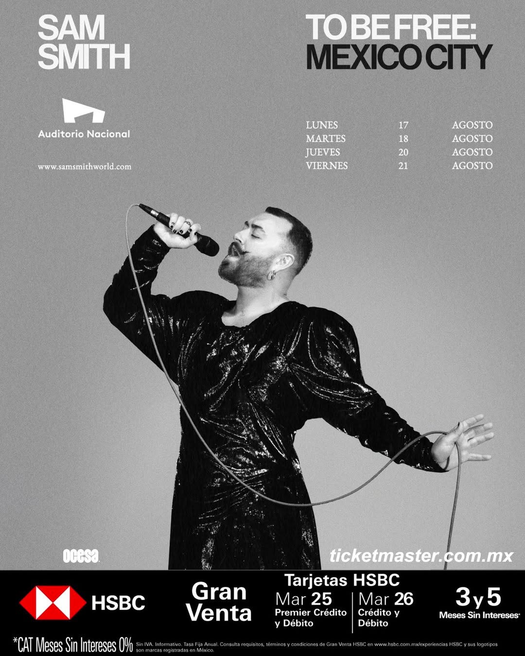 Ssam Smith en México