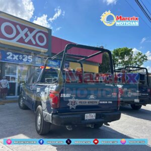 Robo en Oxxo de Cancún