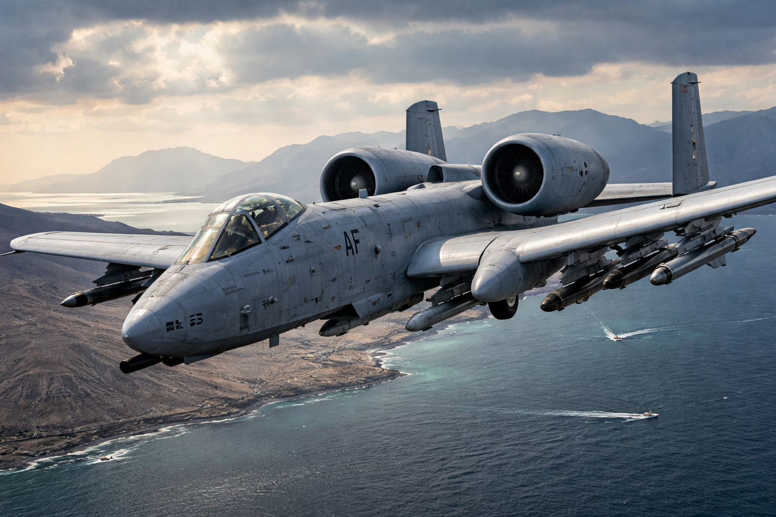 Cae avión de combate estadounidense en Ormuz, luego del F-15 derribado en Irán