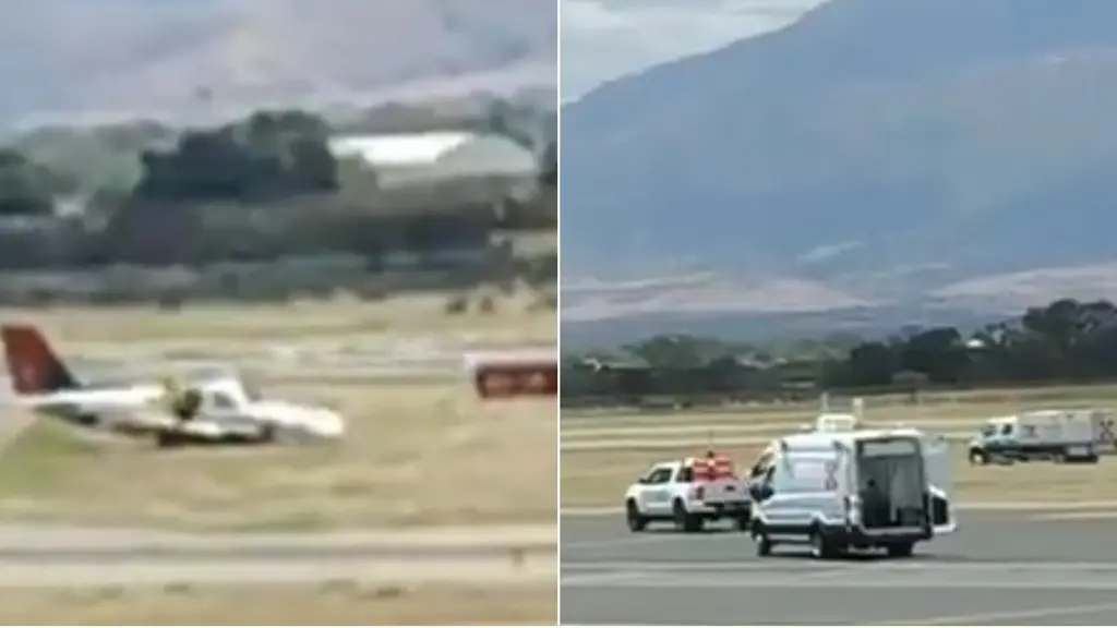 Accidente aereo en Oaxaca