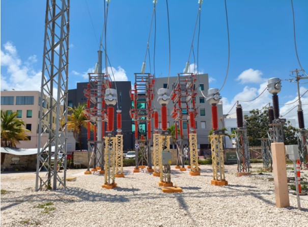 CFE activa nuevo equipo en la subestación Bonampak de Cancún