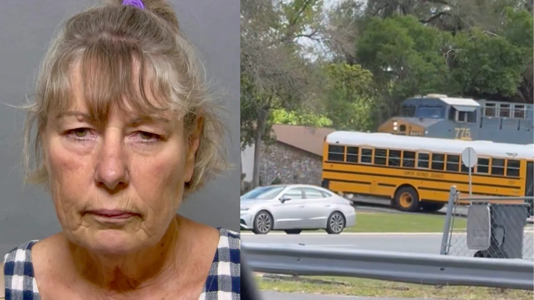 Arrestan a conductora de autobús escolar que colisionó contra un tren