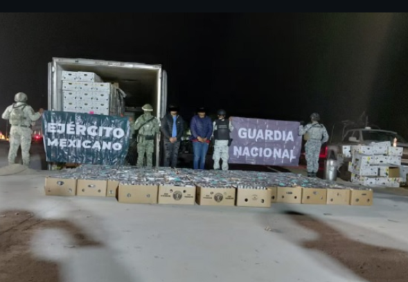 decomisan 2 toneladas de cocaína en Sonora