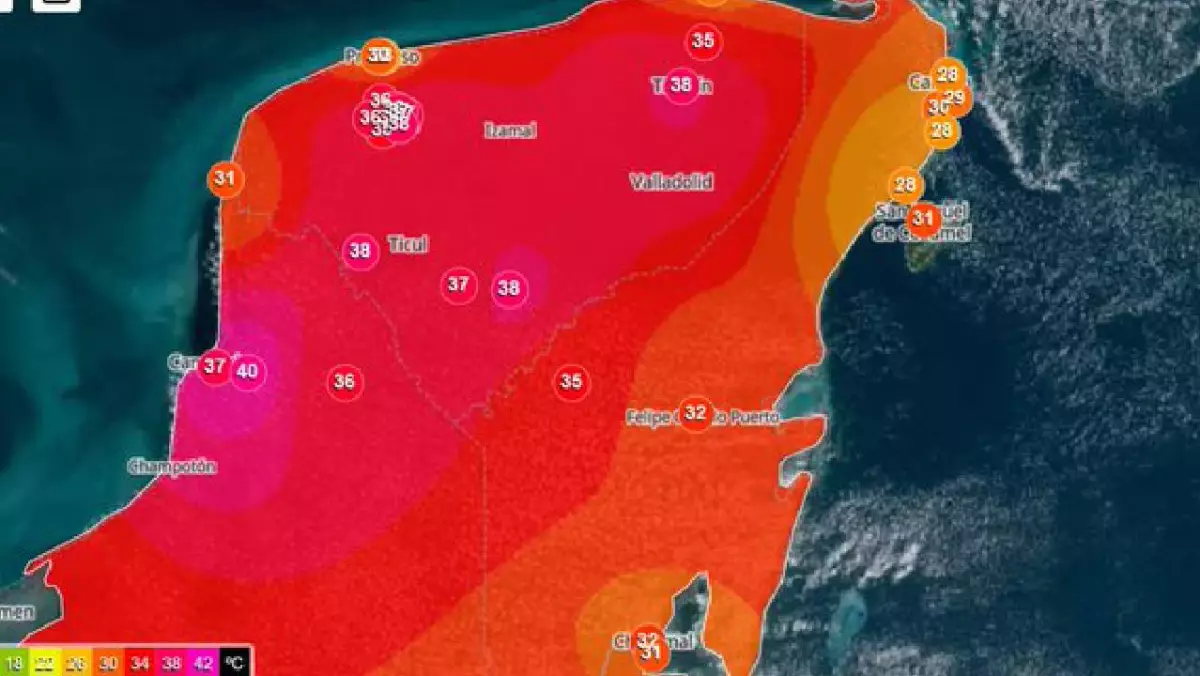 Estado del clima Yucatán