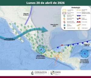 Lluvias y calor marcarán el clima en Quintana Roo este lunes