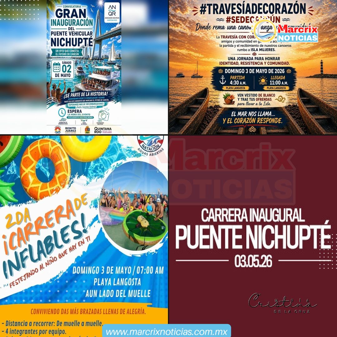 Flyer eventos Cancun