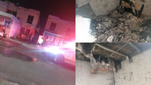 Cortocircuito provoca incendio y deja a familia sin hogar en Playa del Carmen