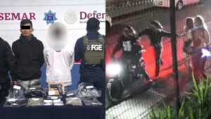 Detienen a dos presuntos responsables de asaltar a turistas en la SM 27 de Cancún