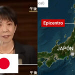 Primera ministra de Japón ordena evacuar costas del noreste tras terremoto de 7.4