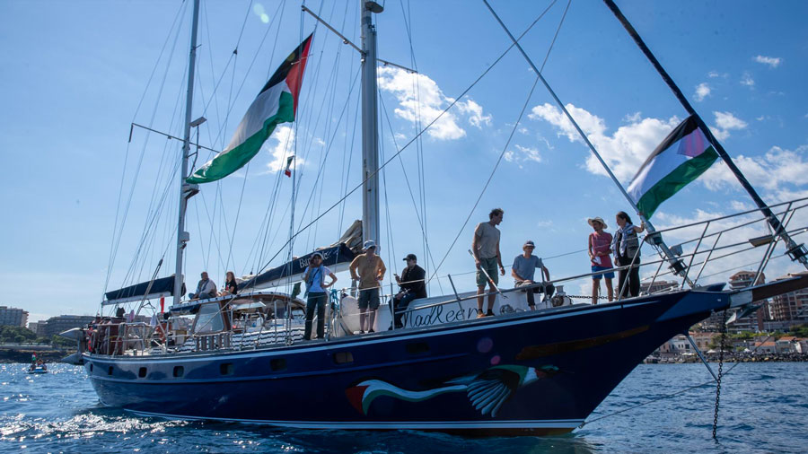 Flotilla humanitaria parte desde Francia rumbo a Gaza