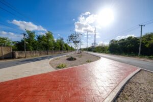 Entregan Mara y Ana Paty obra que mejora la movilidad en Cancún