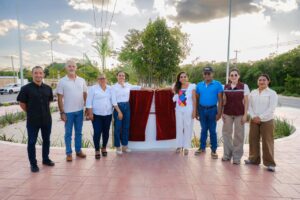 Entregan Mara y Ana Paty obra que mejora la movilidad en Cancún