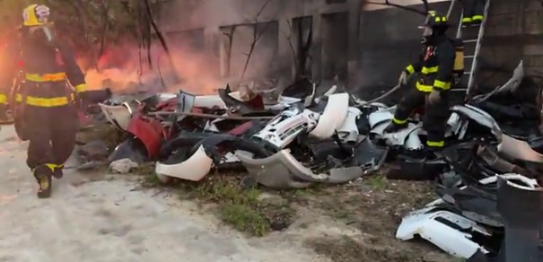 Incendio en Playa del Carmen
