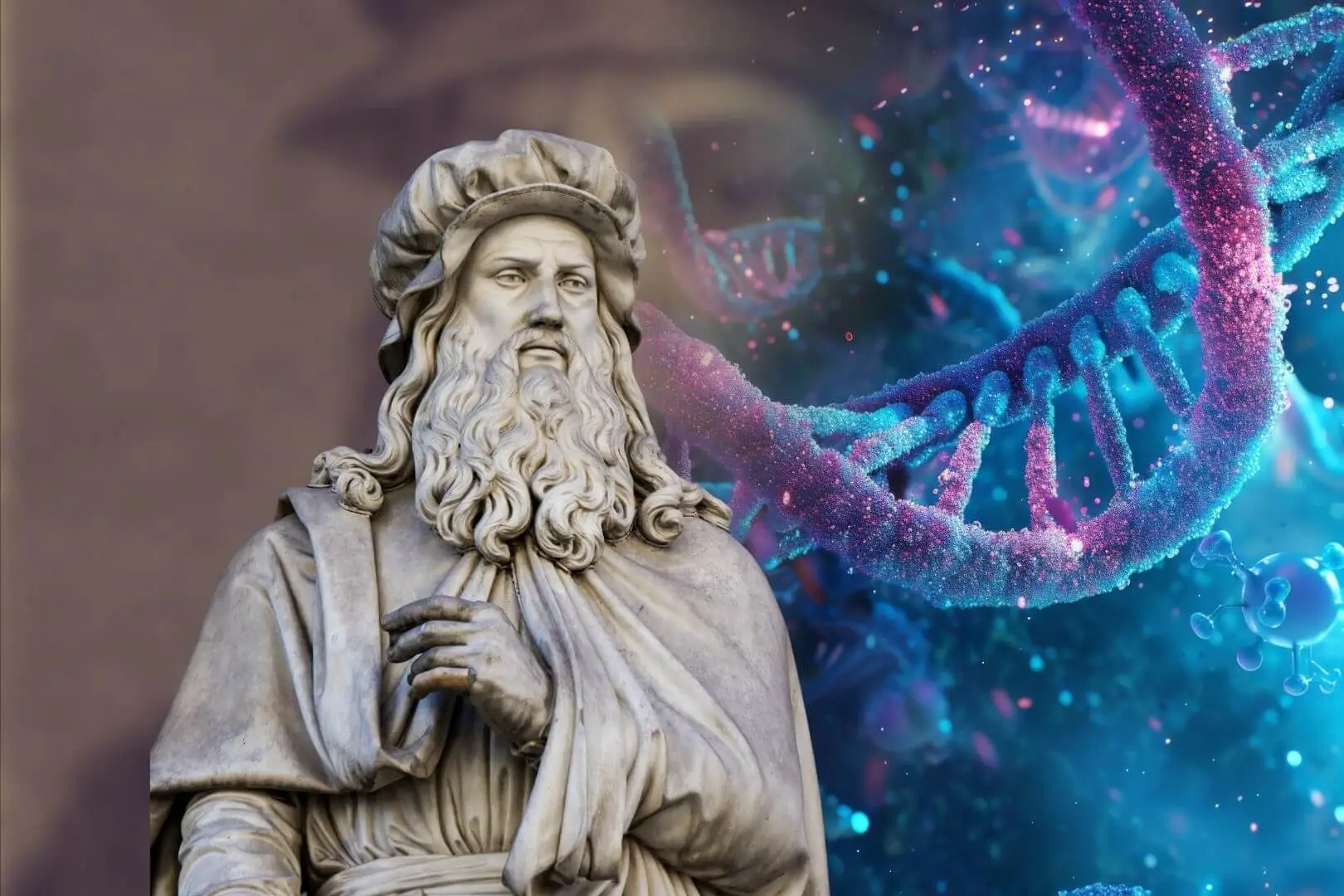 Buscan reconstruir el ADN del genio Leonardo Da Vinci