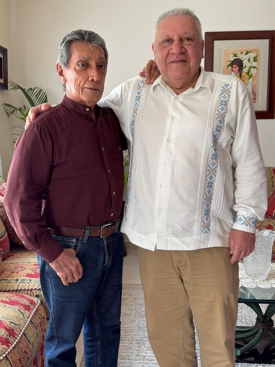 Aclara Mario Villanueva los motivos de la visita de Rafael Marín