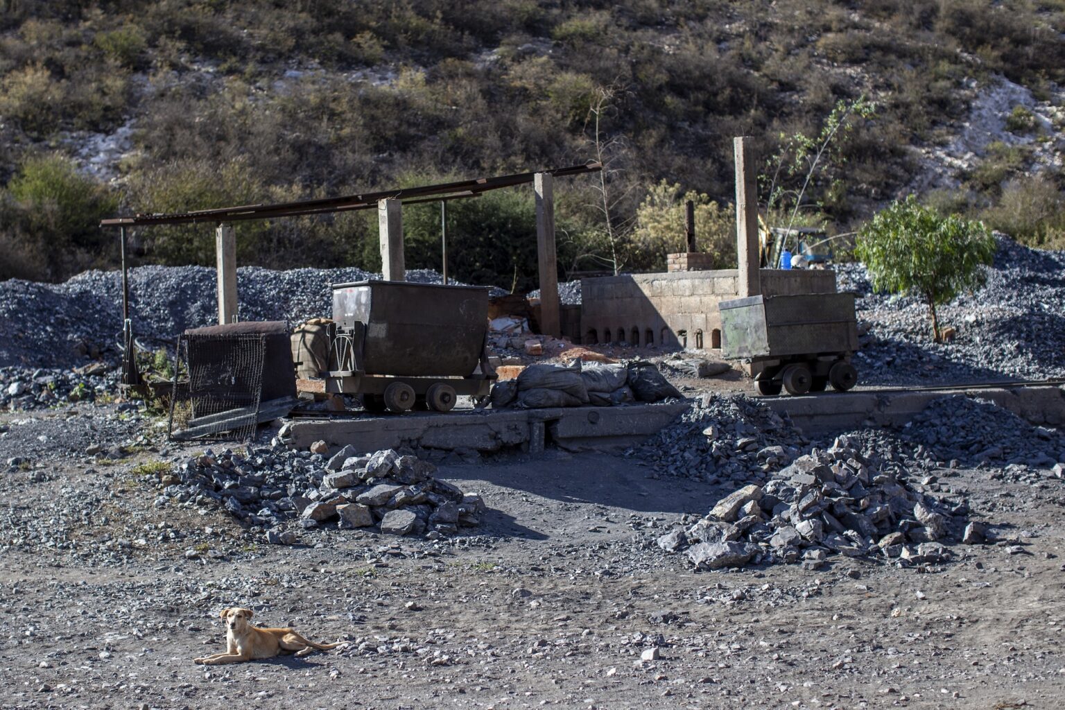 mina ilegal de mercurio en Querétaro