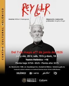 Luis de Tavira sube al trono con El rey Lear en mayo