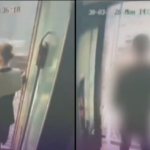 Pasajero ebrio empuja a inspectora de tren en Rusia y desata indignación tras brutal agresión