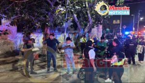 Despliegan operativo vial en Villas Otoch Paraíso y la avenida Lak'in de Cancún