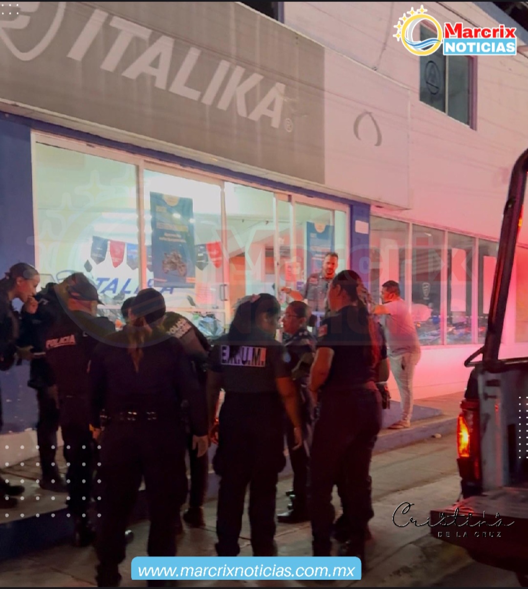 Frustran robo de motocicleta en la Supermanzana 63 de Cancún