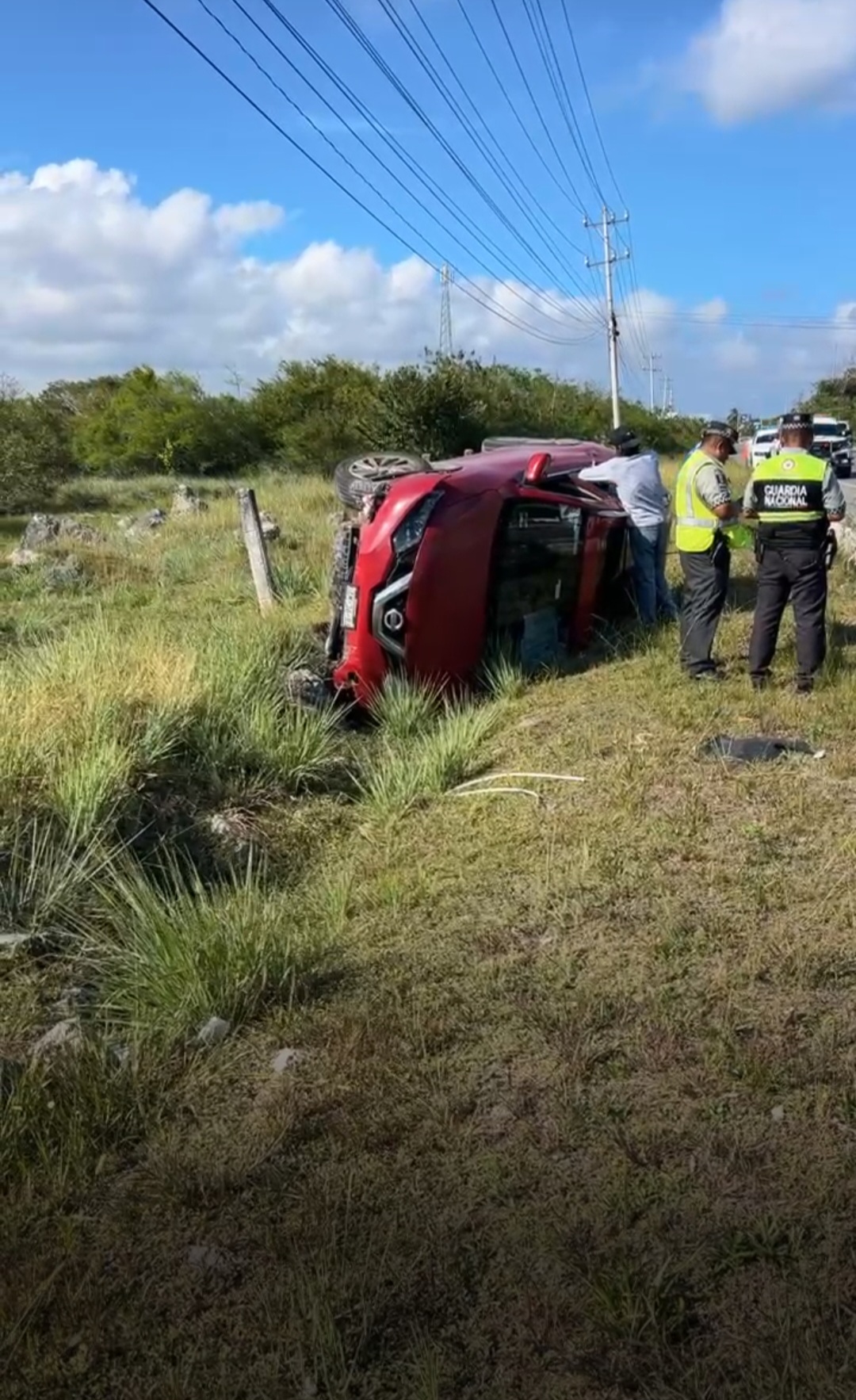 camioneta carretera federal 307