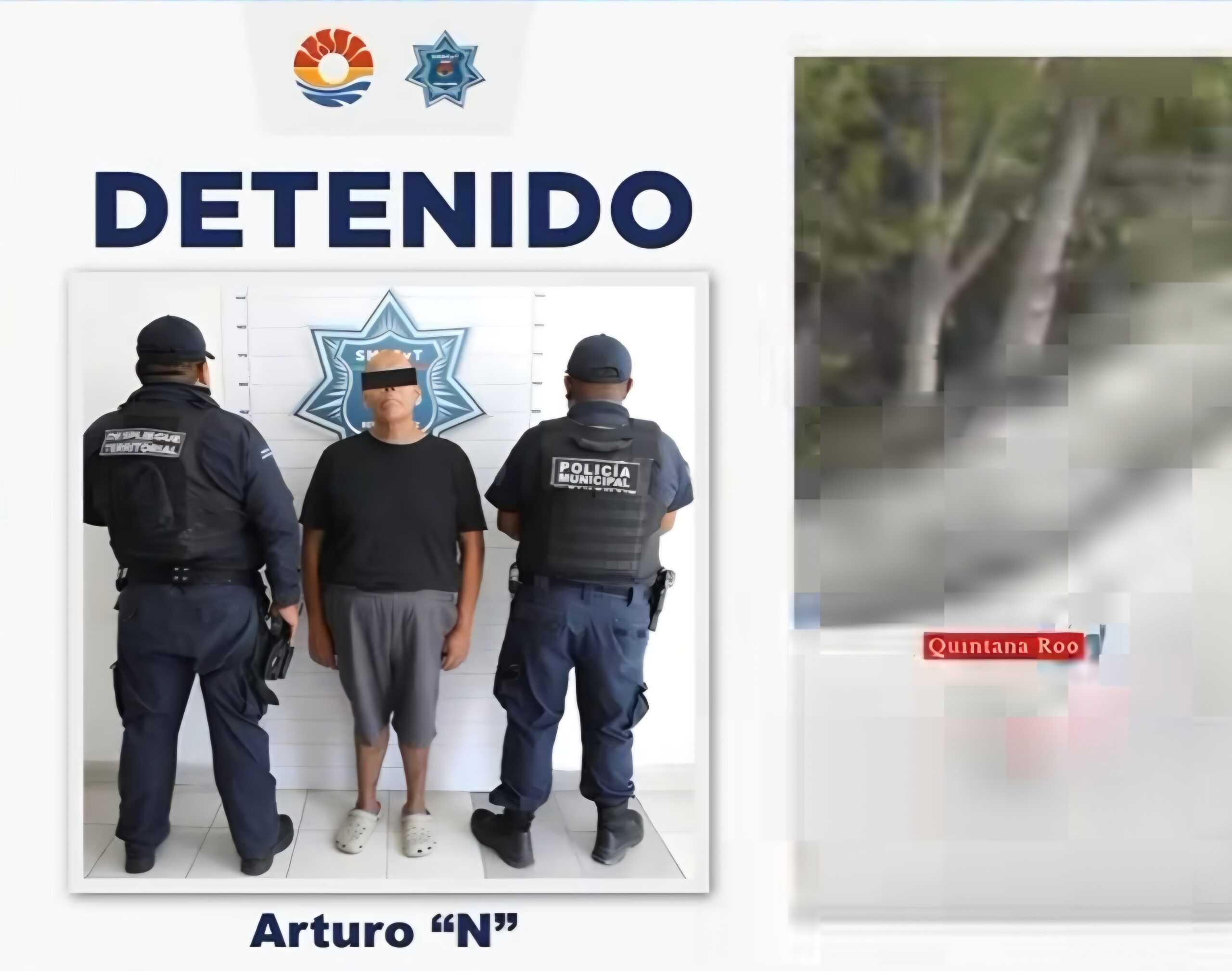 Detienen a un hombre que intentaba robar placas vehiculares en el Malecón Tajamar