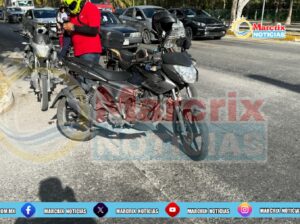 atropella conductor camioneta motociclista fuga