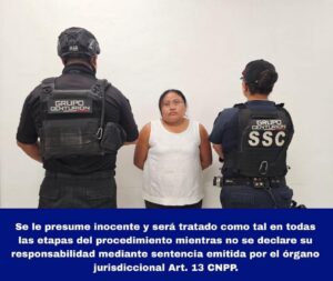 Detienen a extorsionadora en Chiquilá; la ligan a grupo violento en la zona