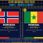 Francia, Noruega, Senegal e Irak integran el grupo de la muerte en el Mundial 2026