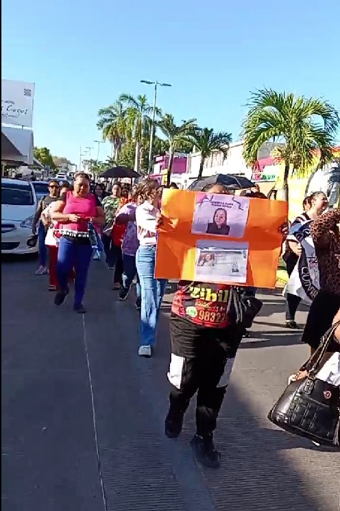 Marcha en Chetumal