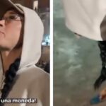 Katy Perry genera polémica tras lanzar tarjeta de crédito en la Fontana di Trevi