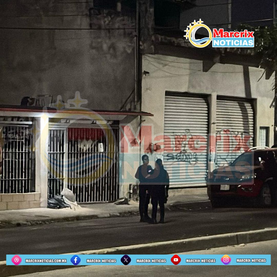 Baleado en la SM 100 de Cancún