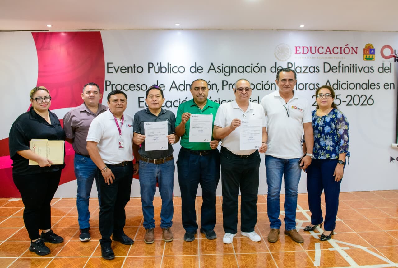 Plazas definitivas maestros