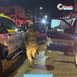 Rafaguean fachada de casa en la SM 75 de Cancún y hallan seis casquillos en el lugar