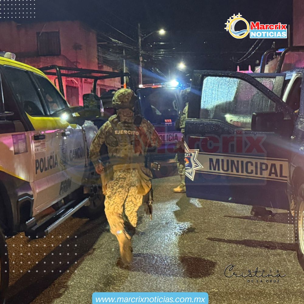 Desconocidos a bordo de motocicletas dispararon contra una vivienda en la Supermanzana 75 de Cancún. No hubo lesionados.