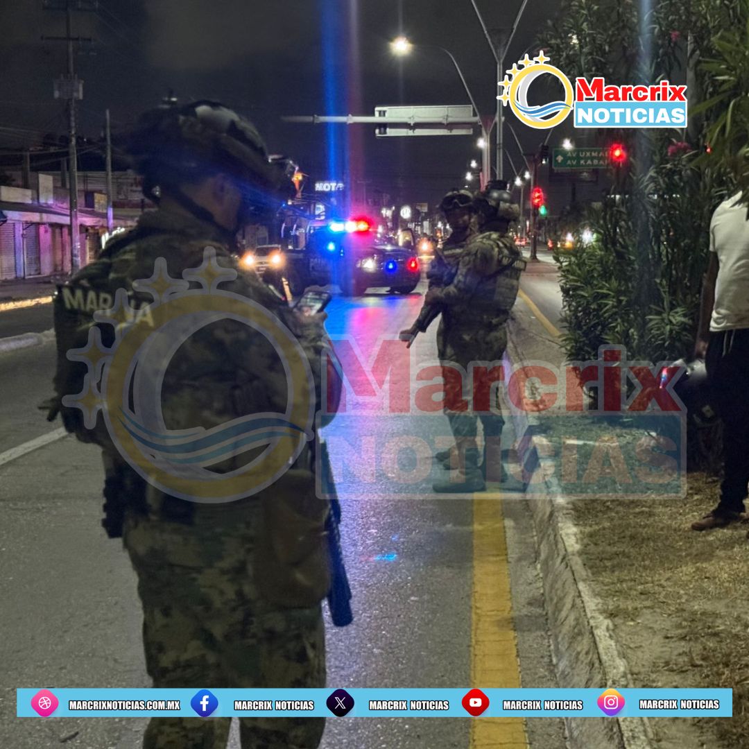 Accidente en Cancún 