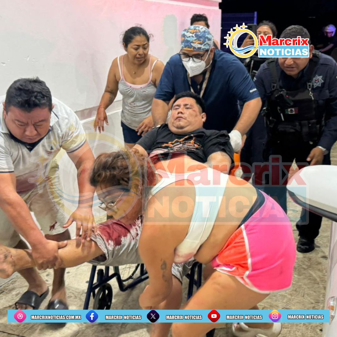 Baleado en la SM 100 de Cancún