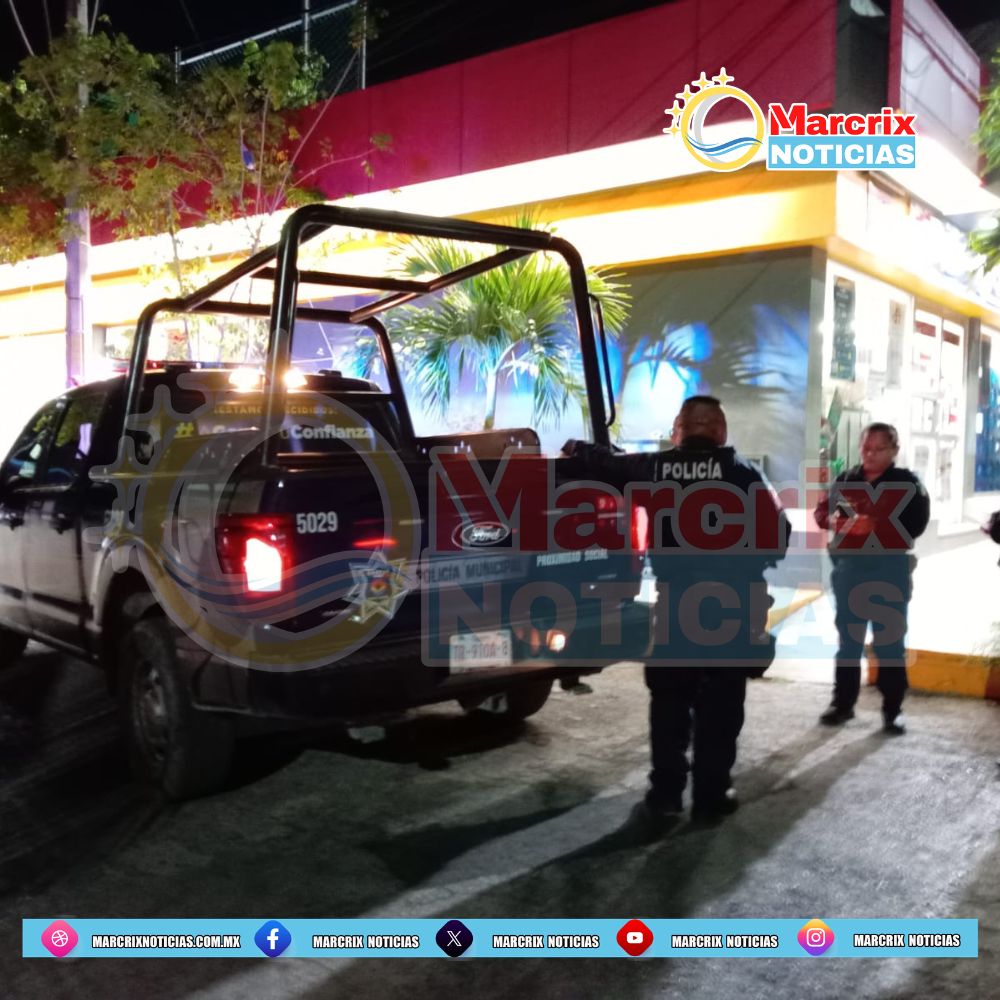 Un intento de asalto a un OXXO en la Supermanzana 93 de Cancún terminó sin víctimas ni robo consumado.
