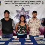 Detienen a tres presuntos narcomenudistas en Cozumel